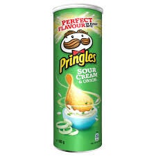 Pringles Sour Cream & Onion 165g