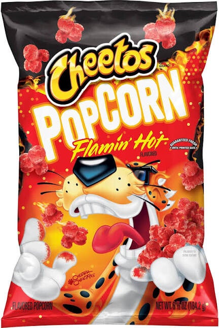 Cheetos Flamin Hot Popcorn 184g