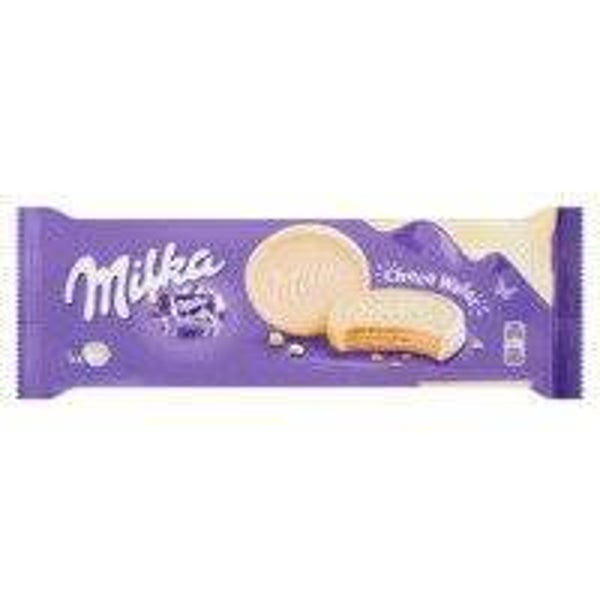 Milka Choco Wafer Koek met Witte Chocolade 6 Stuks 180g 180 g