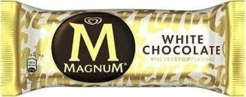 Magnum White Chocolate 86g