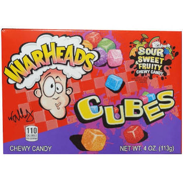 Warheads Cubes 113g