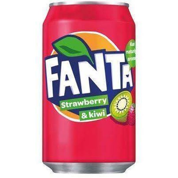 Fanta Strawberry Kiwi 330ml Blik