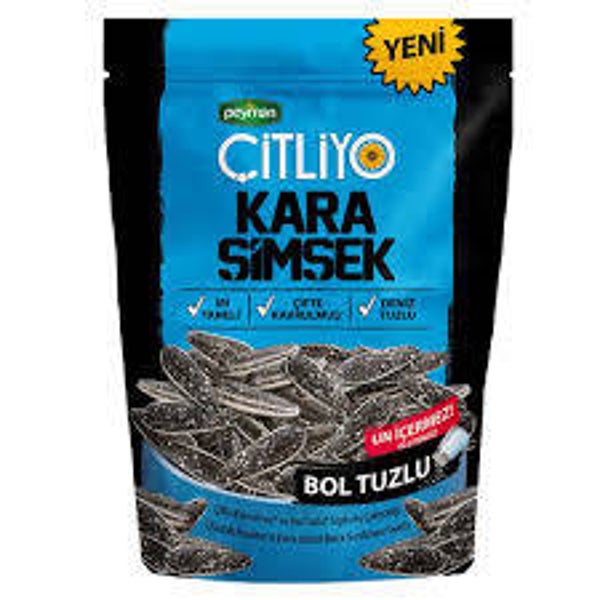 Citliyo Kara Simsek Zonnebloempitten Extra Gezouten 160g