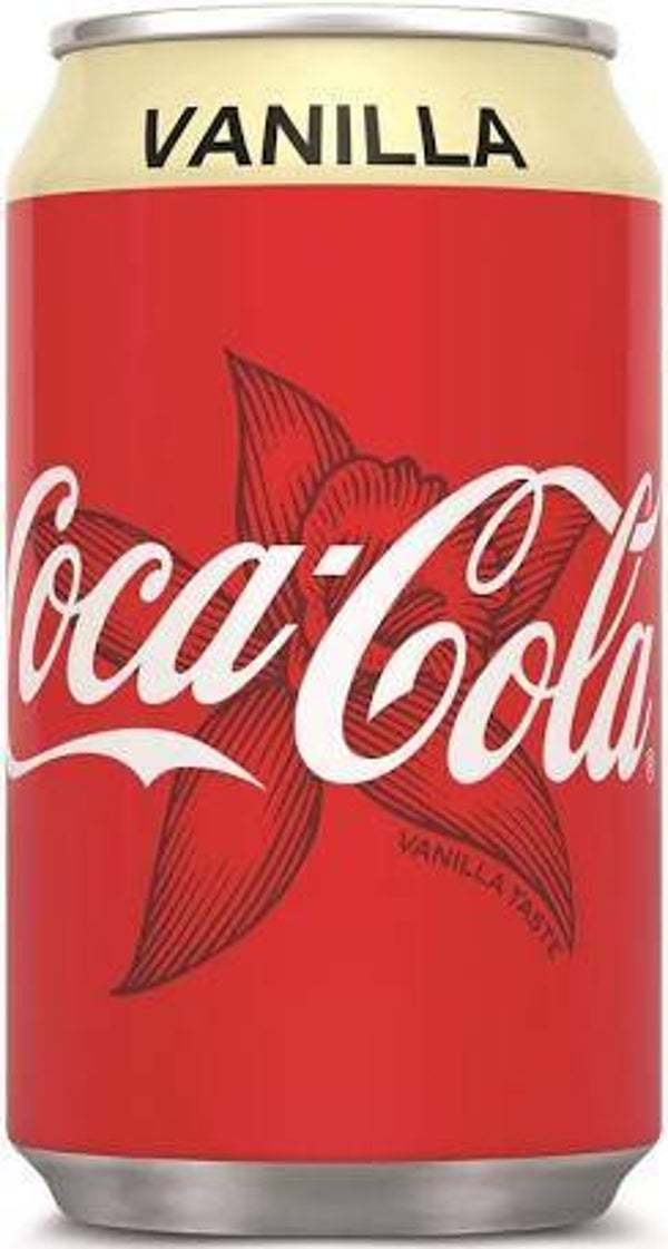 Coca Cola Vanilla 330ml Blik