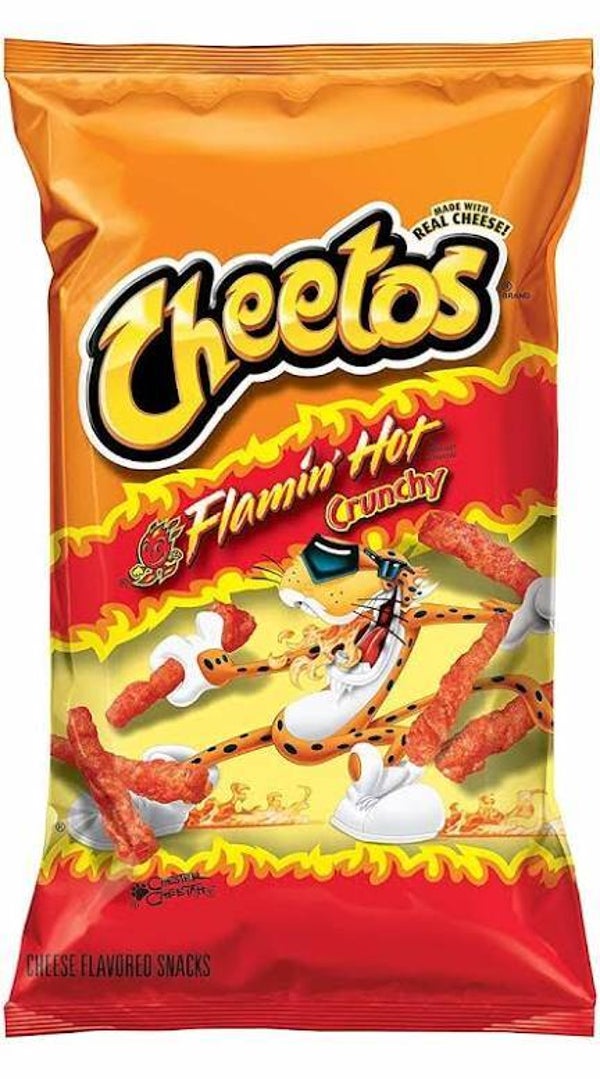 Cheetos Flamin Hot Crunchy 226g