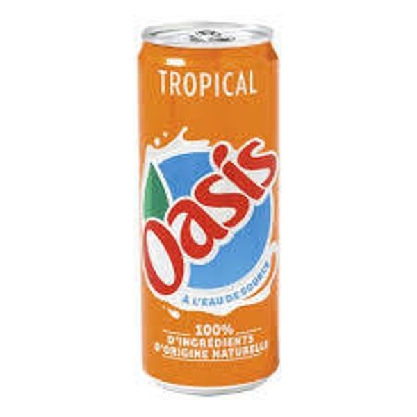 Oasis Tropical 33cl Blik