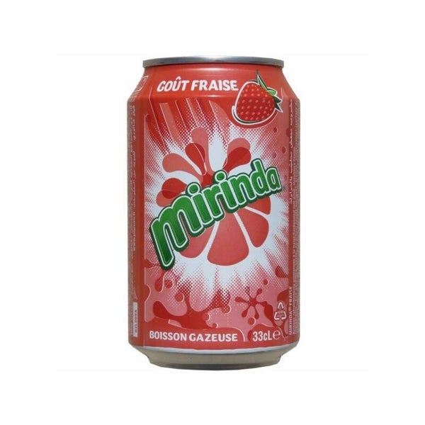 Mirinda Gout Fraise 330ml Blik