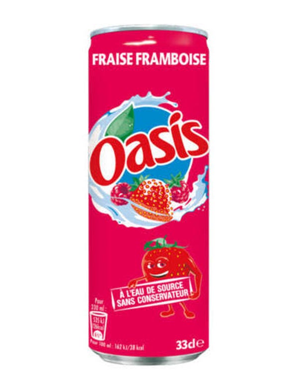 Oasis Framboise 33cl