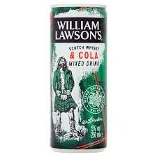 William Lawson's Whisky Cola 250ml