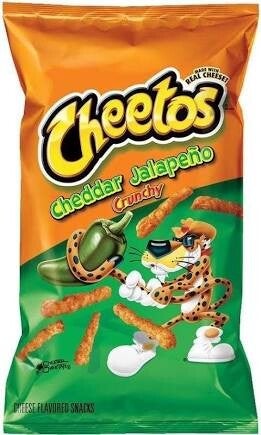 Cheetos Cheddar Jalapeno 226g