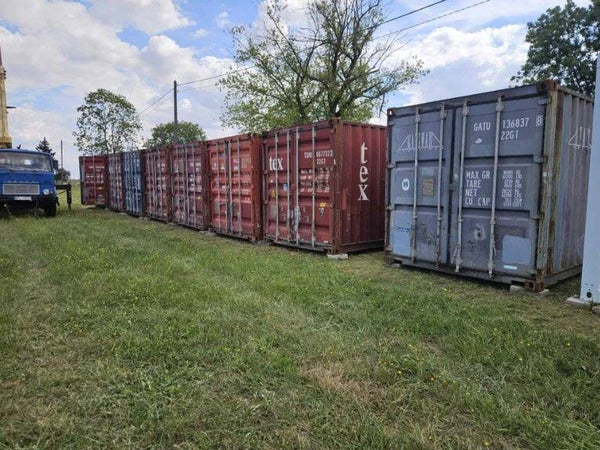 Contentores Marítimos de 20 Pés - Lote de Usados em Bom Estado