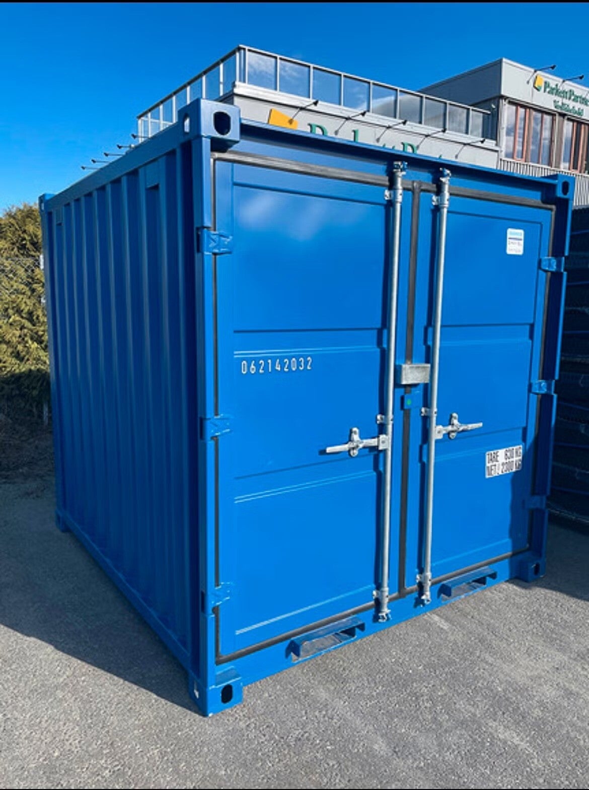 Contentor Marítimo 8 Pés Azul | Usado