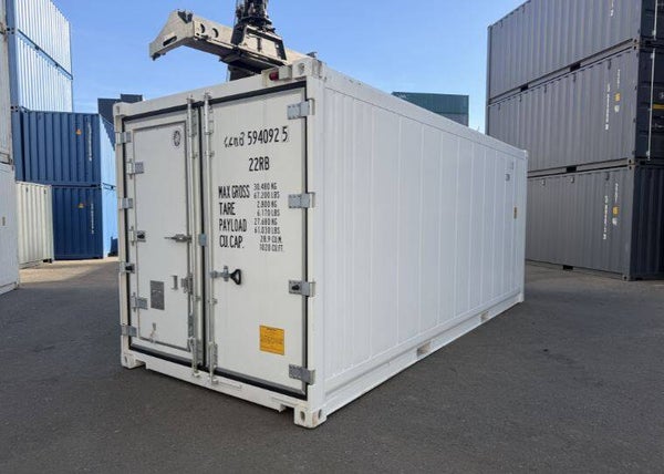 Contentor frigorífico Reefer de 20 pés IICL6 - Primeira viagem