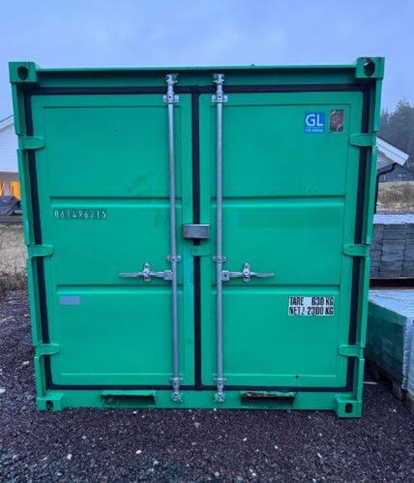 contentor marítimo 8 pés usado