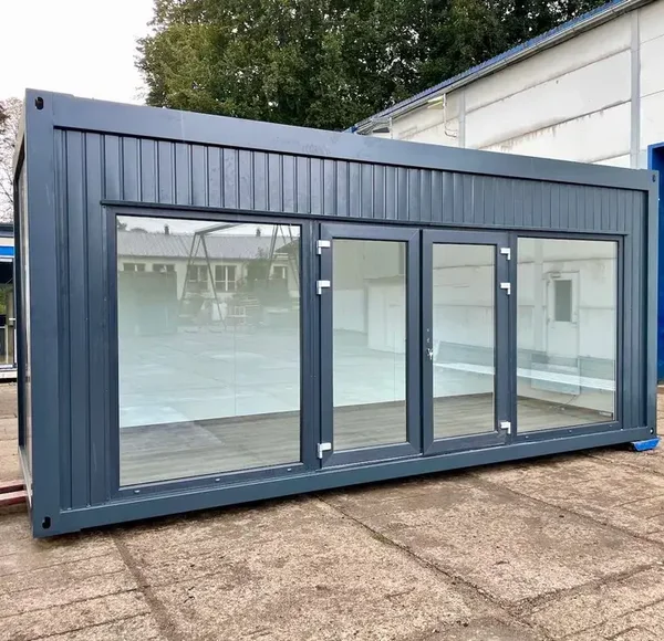 Contentor Modular Premium 6 × 2,5 m – Confort, Resistência e Design Moderno