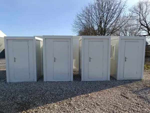 Contentor Sanitário 1,43 × 1,43 m - Cabine WC/Duche