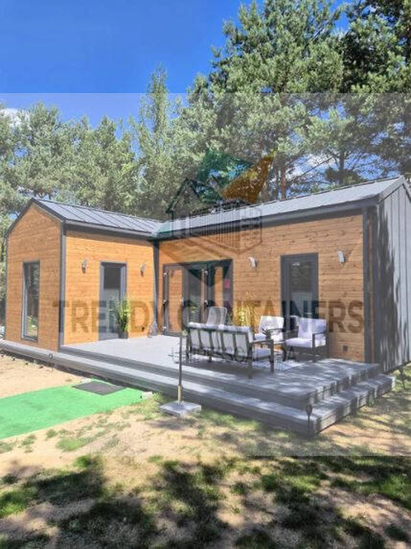 Casa Modular ZIO+ 44 m² em L
