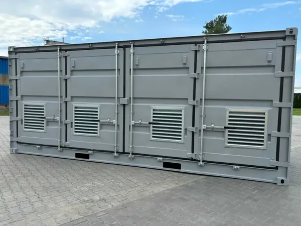 🟩 Contentor Marítimo 20 Pés Open Side Adaptado (Ventilado e Reforçado)
