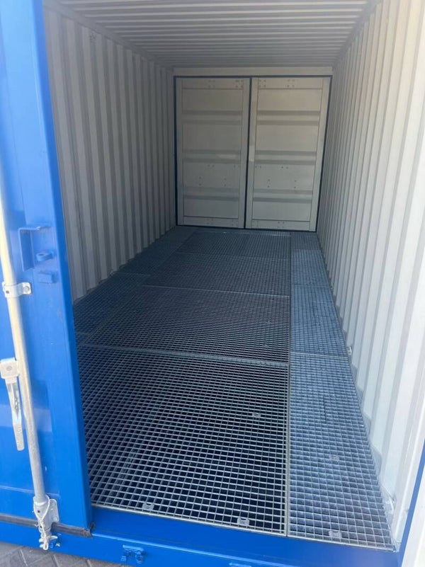 Contentor Ambiental 20’ pes com Dupla Porta
