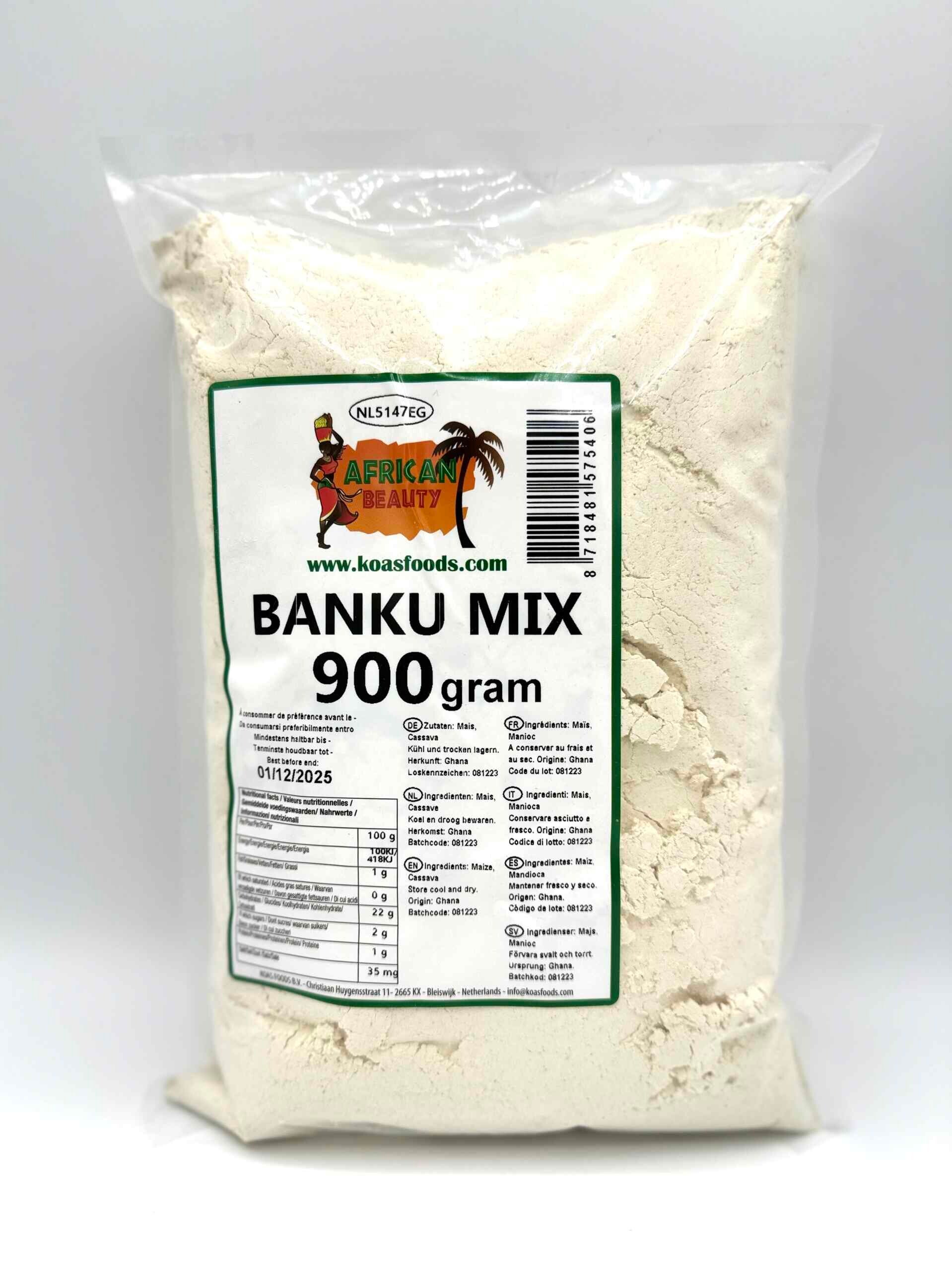 African Beauty Banku mix 900g