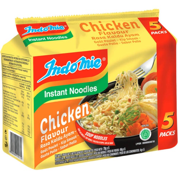 Indomie noodles - Chicken flavour 5 packs