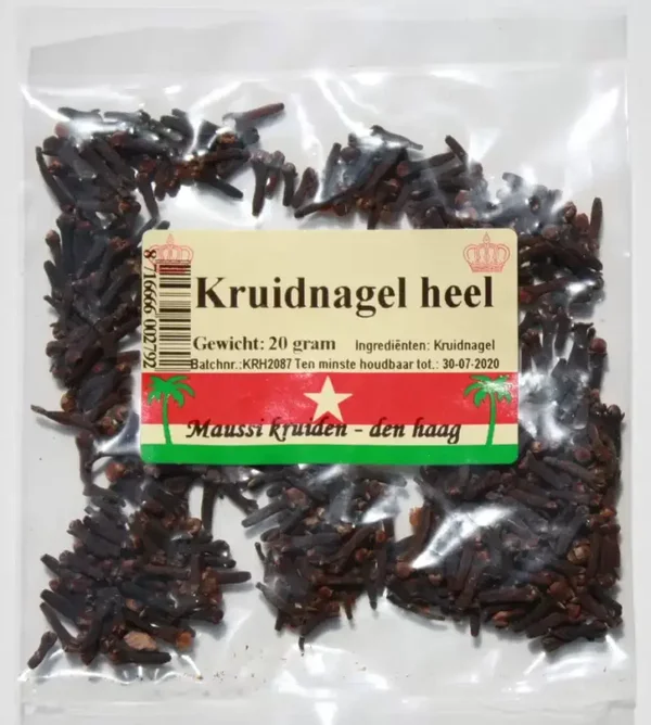 Maussi kruiden - Kruidnagel heel 20g