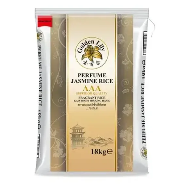 Golden Lilly Jasmine rice 18kg