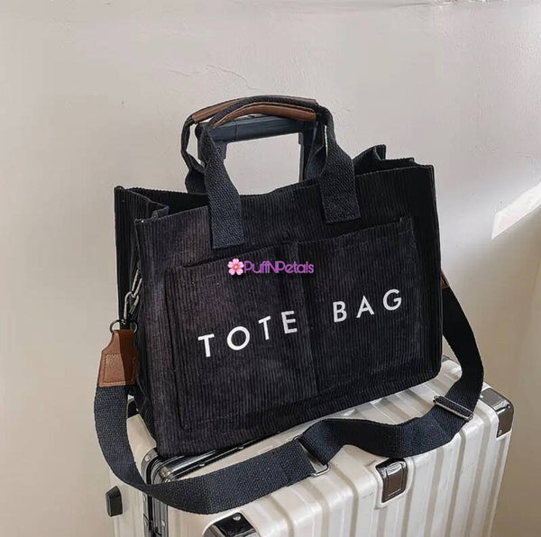 🌸Pocket Tote Bag