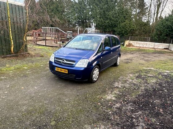 Verkocht! Opel Meriva 1.6-16v Cosmo 2004 Blauw Automaat