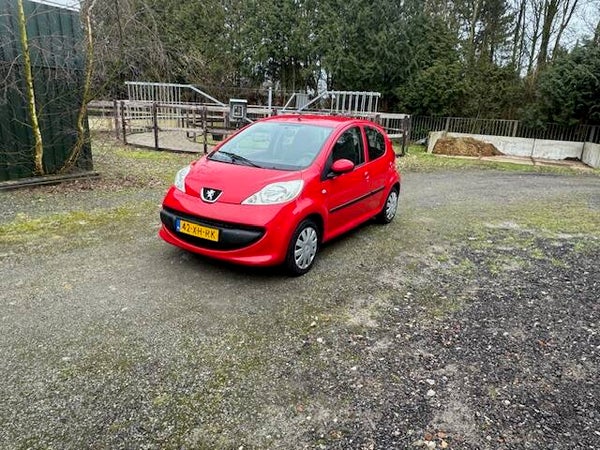 Verkocht! Peugeot 107 1.0-12V XS 2007 Rood