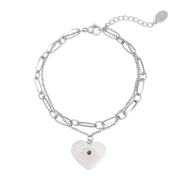 Armband Peekaboo - Zilver