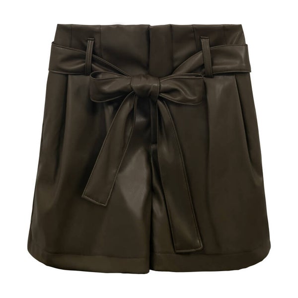 Broek PU Leer- Groen