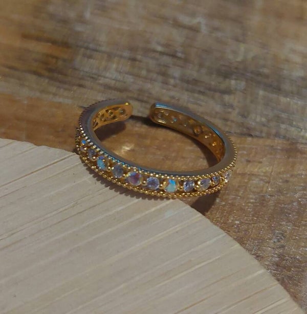 Ring Goud met Steentjes