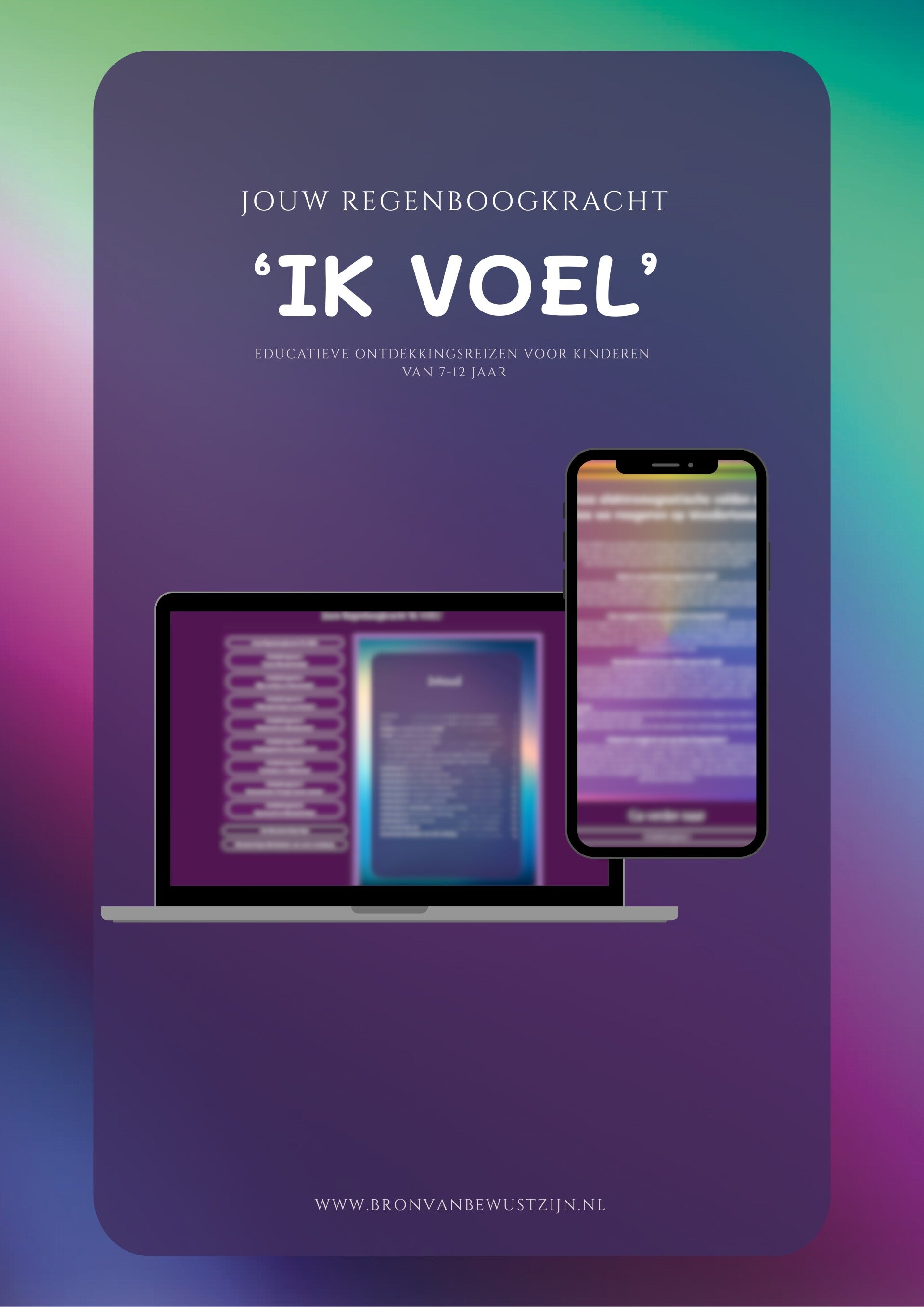 Jouw Regenboogkracht 'IK VOEL' 7-12 jaar