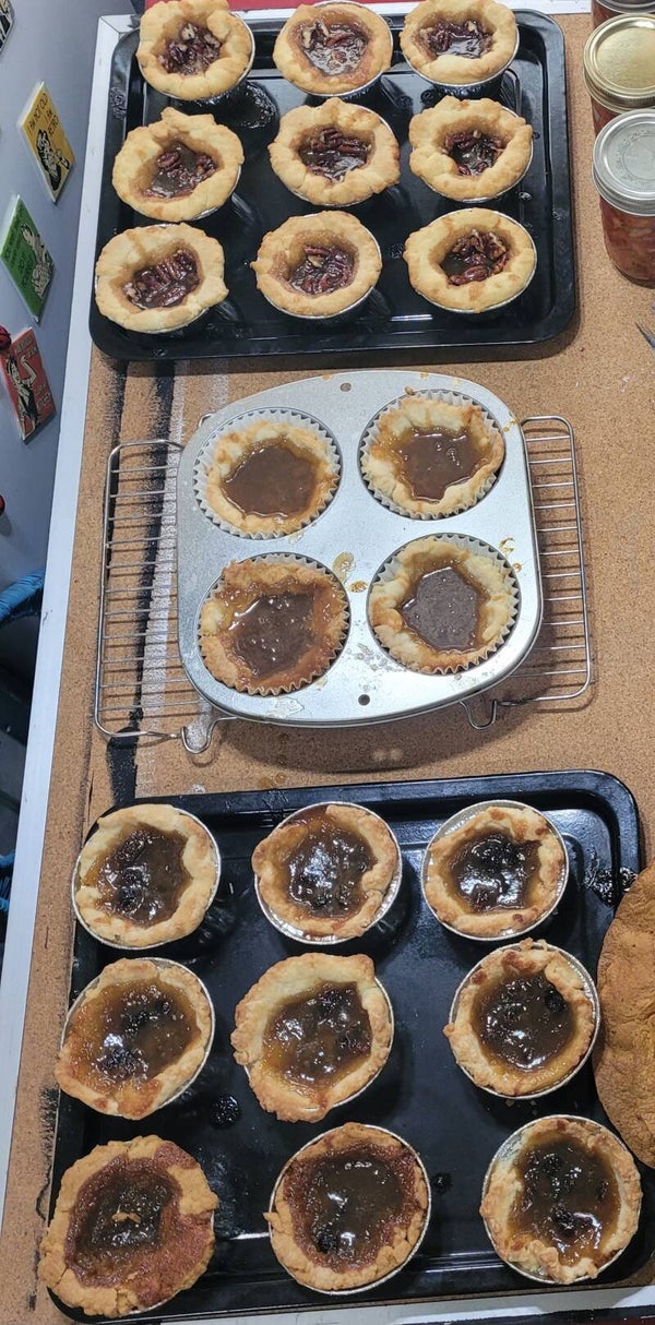 Mini butter tarts