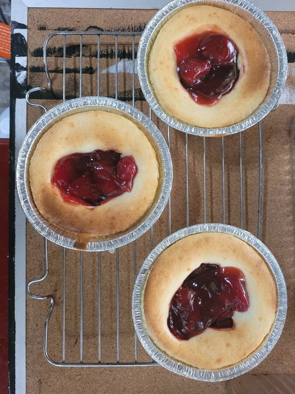 5" cheesecake