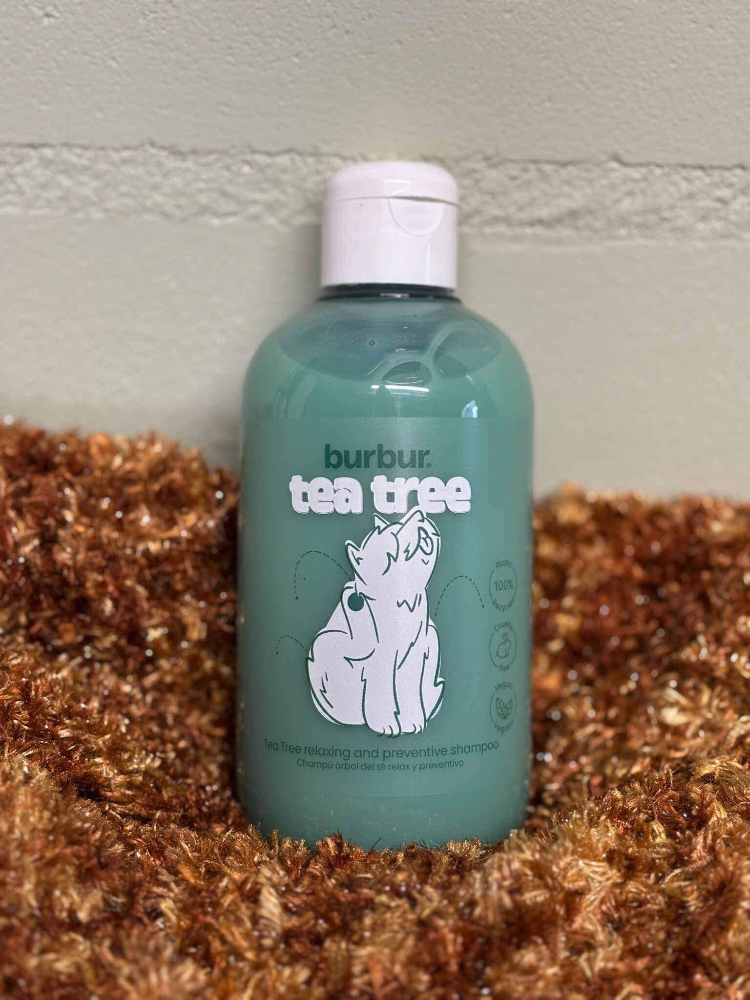 Burbur vegan tea tree shampoo - 400 ml