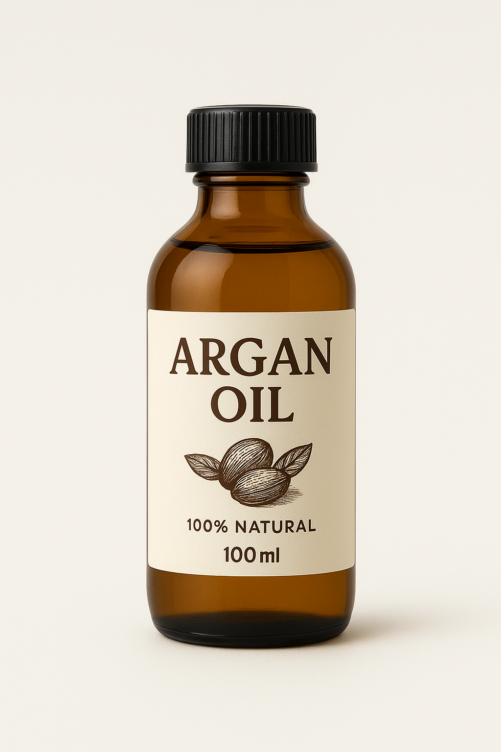 Huile d’Argan Pure – Bio & Pressée à Froid – 100 ml