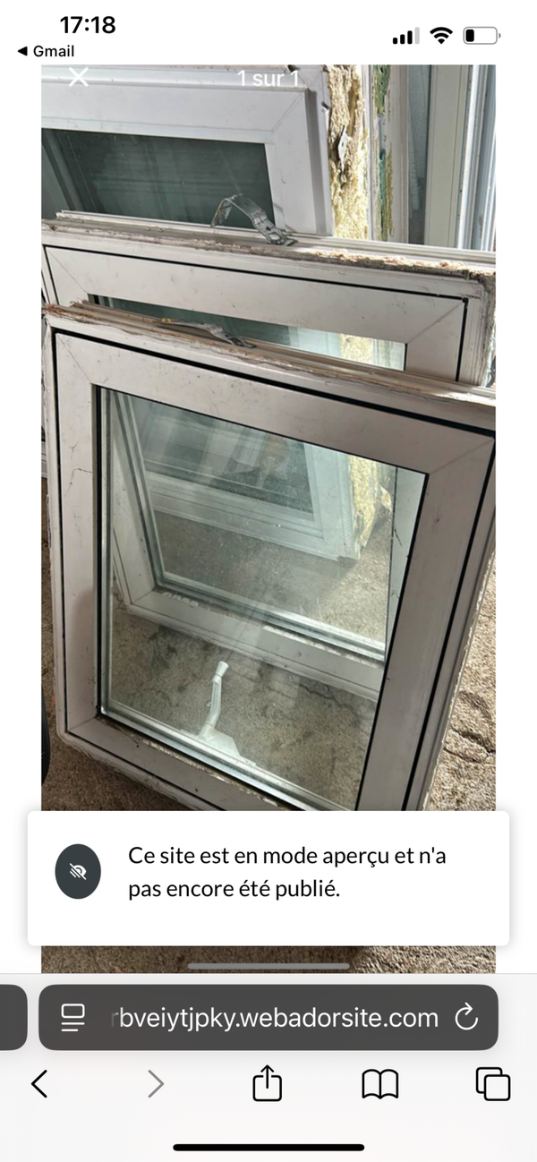 1 fois 23 1/2x27 fixe
