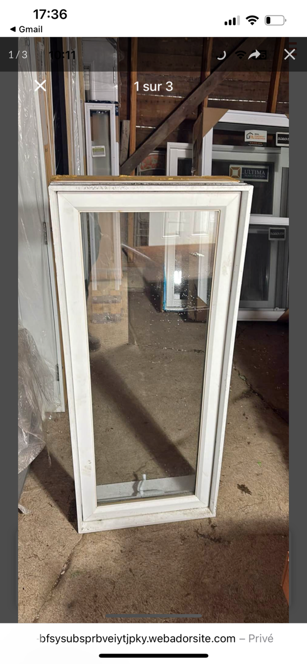 23 1/2x55 a bâtant