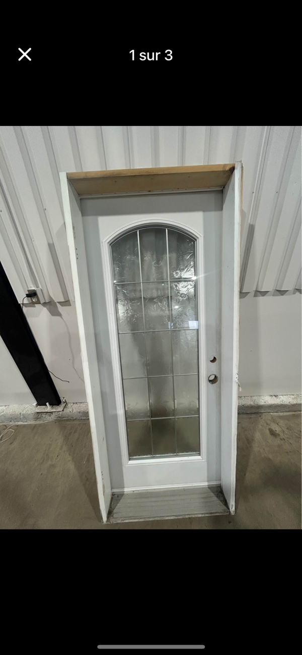 Porte 34 pouce avec cadre