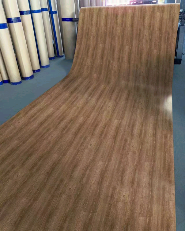 palm wood PVC vinyl flooring