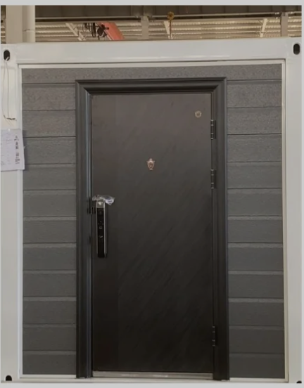 exterior security door for a container house or modular building_8