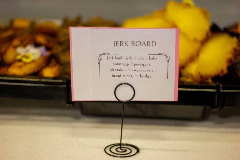 Jerk borad sign displayed 