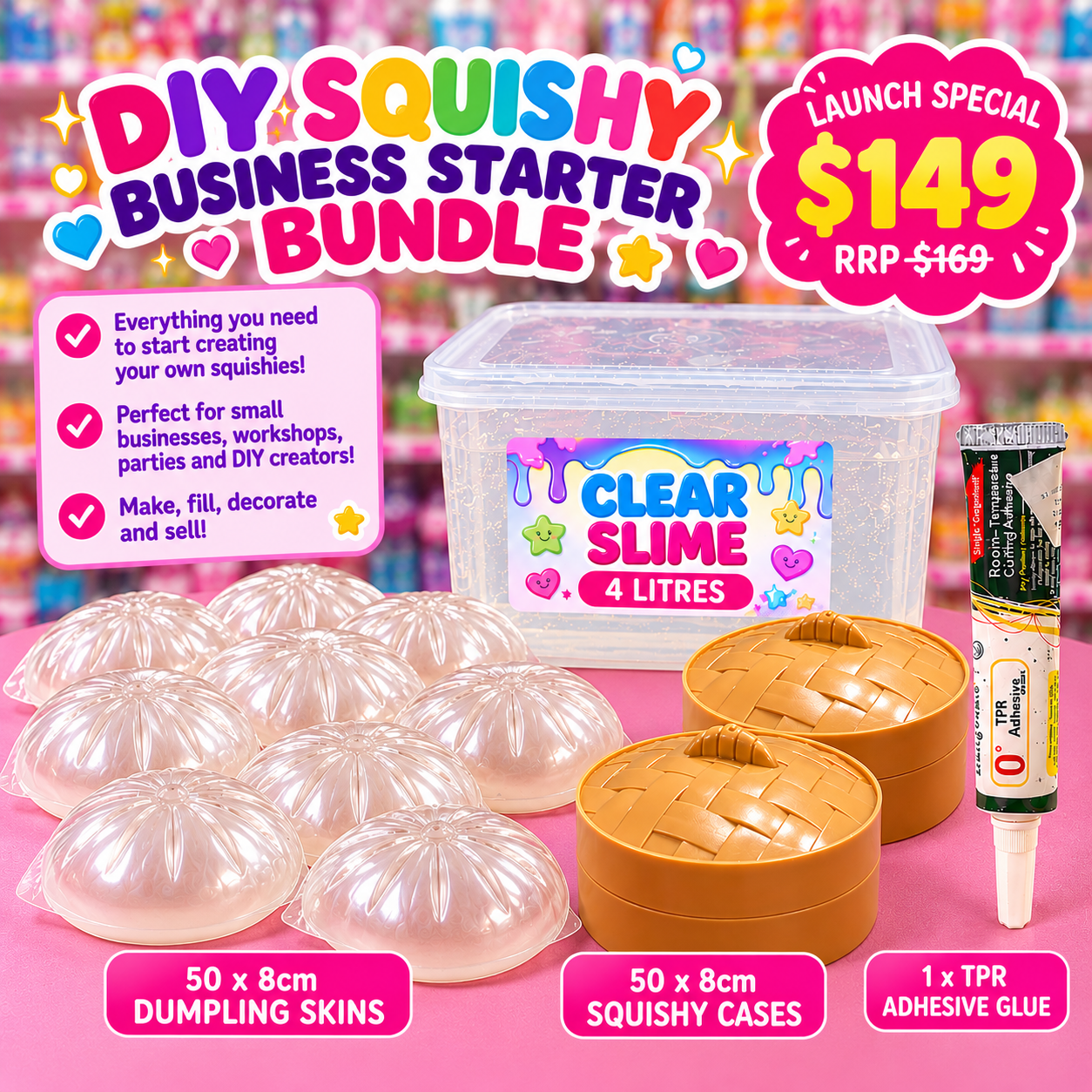Squishy Business Starter Bundle