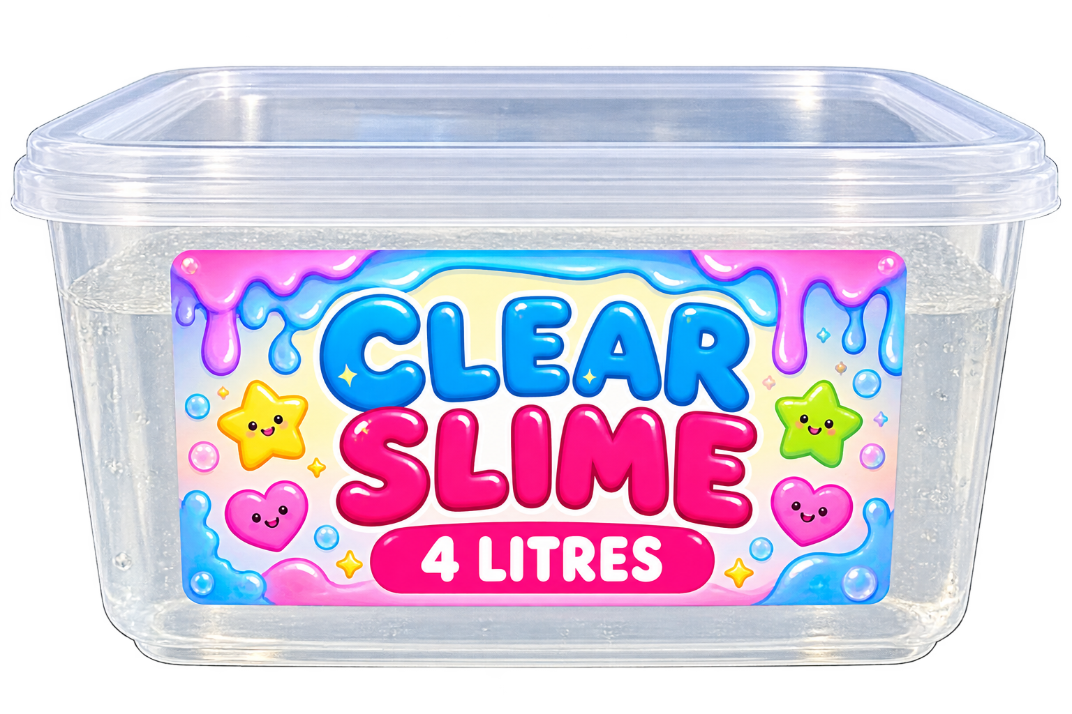 4 Ltr Clear Slime
