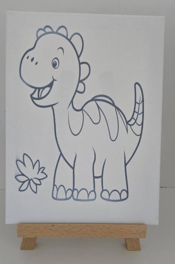 Pre-Printed Canvases for Kids
