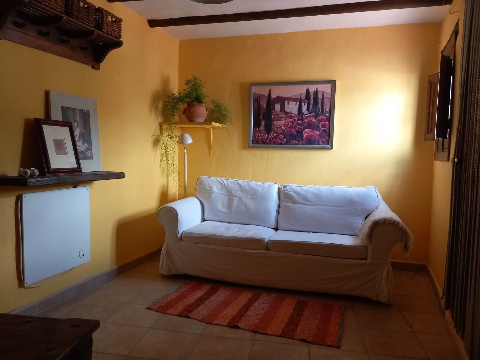 ZONNEKAMER / SLAAPKAMER MET BEDBANK, ZGN SOFA BED, SOFÁ CAMA VAN IKEA 140X200