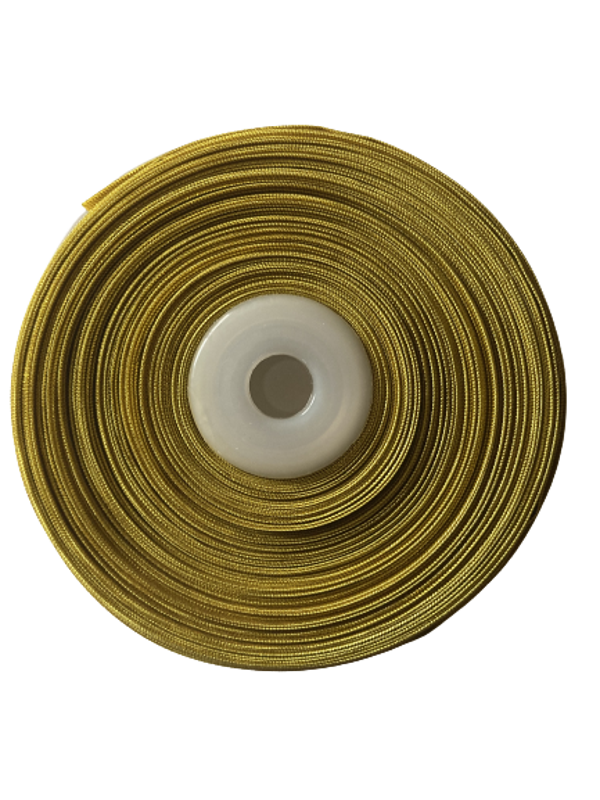 Biaisband Goud - Satijn 20mm - rol van 20 meter
