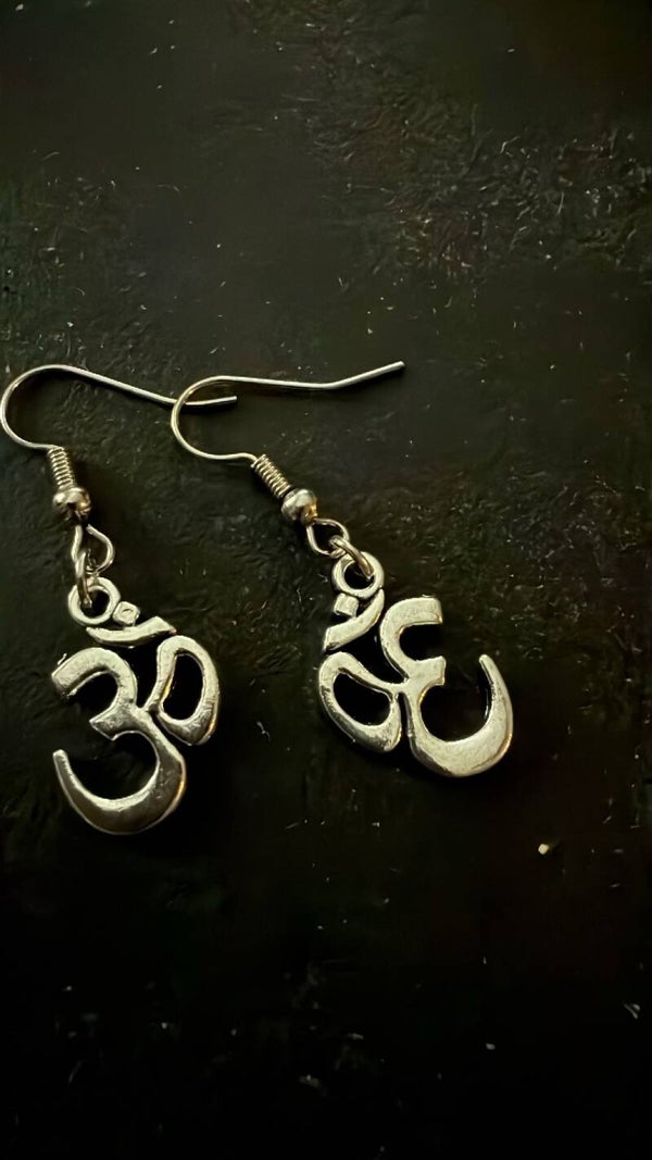 Silver Charm Earrings